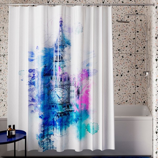 Штора для ванной Wasserkraft Lossa SC-81103