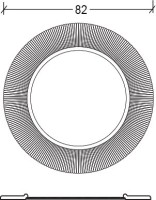 Мебель для ванной комнаты Armadi Art Vallessi Avangarde Linea 100 черная, с накладной раковиной