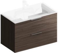 Мебель для ванной комнаты KERAMA MARAZZI Piano 85 подвесная, дымчатый вяз