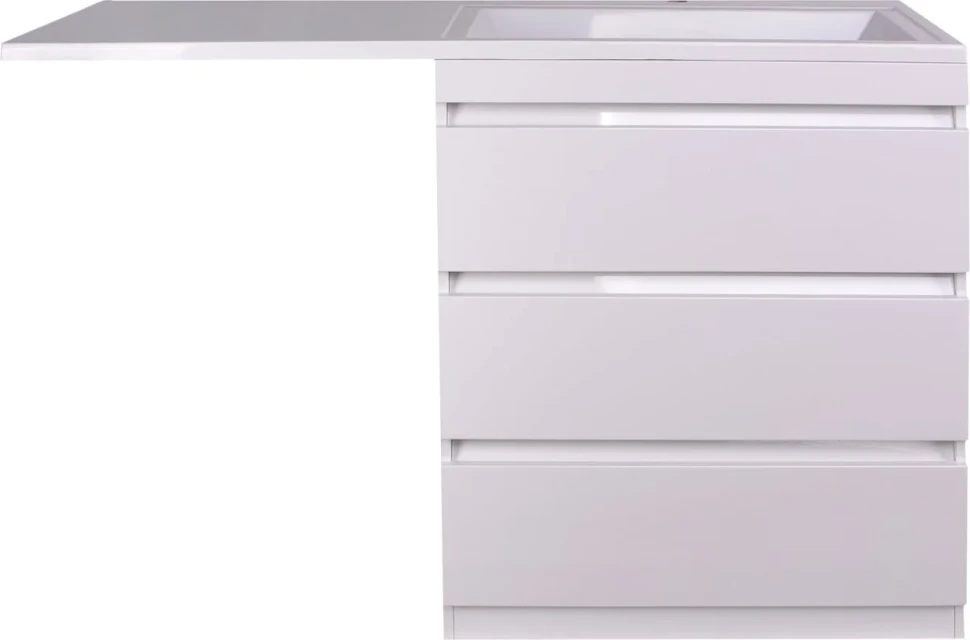 Мебель для ванной комнаты Style Line Даллас 140 люкс, белая R