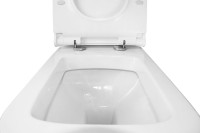 Унитаз-моноблок Azario Zeno 640х365х740 ободковый, с быстросъемным сиденьем Slim микролифт (AZ-1169)