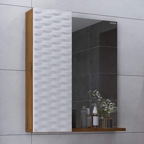 Зеркало Grossman Alba 65 веллингтон, белое