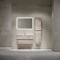 Тумба под раковину Sancos Urban 99 см дуб галифакс натуральный
