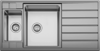 Мойка кухонная Seaman Eco Roma SMR-9750B2 без отверстий Мойка кухонная Seaman Eco Roma SMR-9750B2 без отверстий