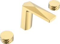 Смеситель для раковины Boheme Venturo 150-G-DIAMOND золото