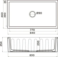 Комплект Мойка Omoikiri Mikura 83-WH Glossy белая + Измельчитель Nagare slim 1250 Комплект Мойка Omoikiri Mikura 83-WH Glossy белая + Измельчитель Nagare slim 1250
