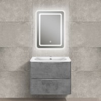 Мебель для ванной комнаты Vincea Paola 60 бетон