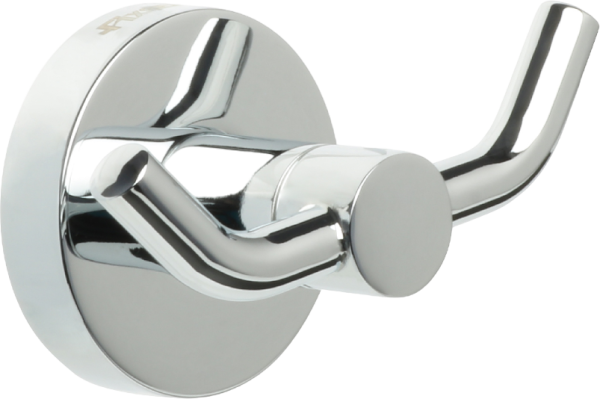 Крючок Fixsen Comfort Chrome FX-85005A двойной, хром