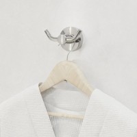 Крючок Fixsen Comfort Chrome FX-85005A двойной, хром