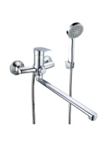 Смеситель с длинным изливом для ванны РМС SL132 SL132-006E Смеситель с длинным изливом для ванны РМС SL132 SL132-006E