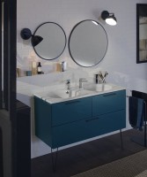Зеркало круглое Jacob Delafon Odeon Rive Gauche EB1177-S14 70 черный сатин