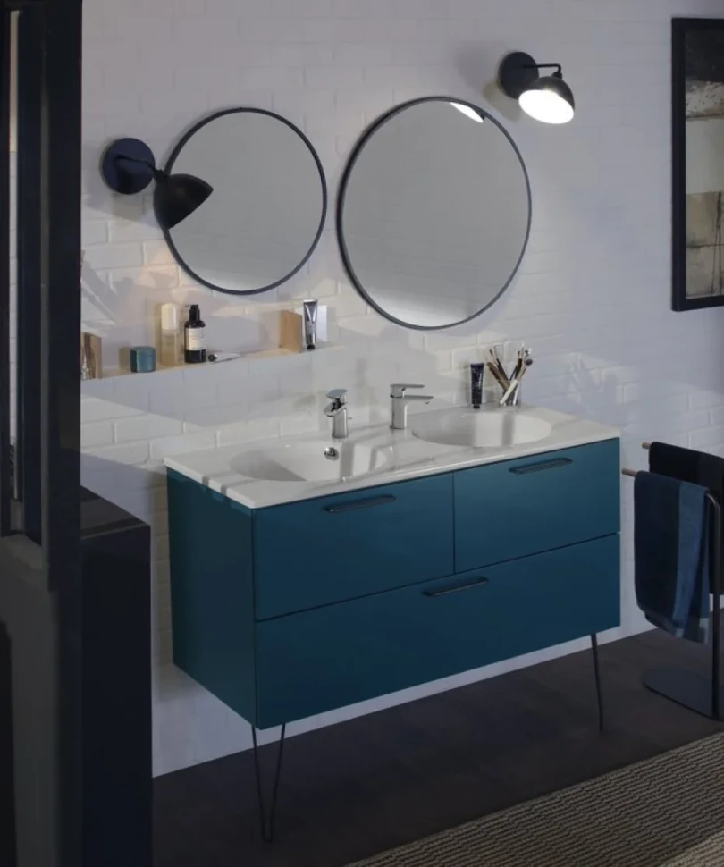 Зеркало круглое Jacob Delafon Odeon Rive Gauche EB1177-S14 70 черный сатин