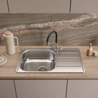 Мойка кухонная Domaci Равенна Rand DGR 780*480 (6) L2TG L