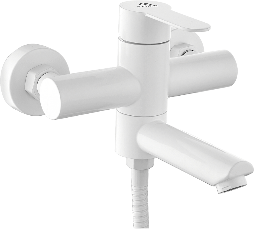 Смеситель для ванны с душем Fashun A53001-8 белый