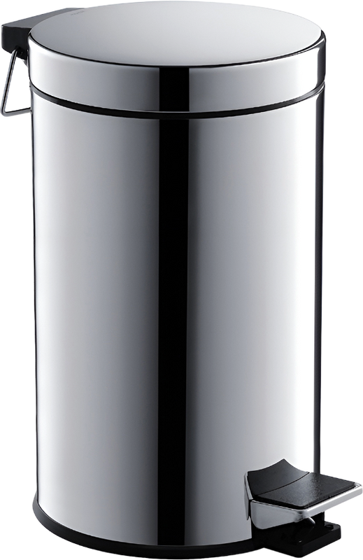 Мусорное ведро AQUATEK AQ4992CR полированный хром