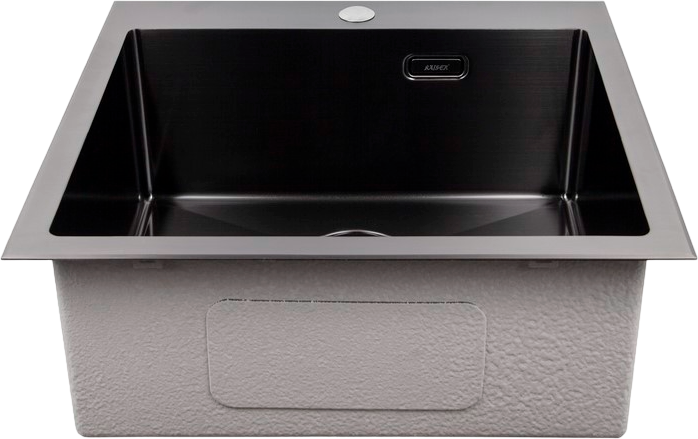 Мойка кухонная Kaiser KSM-5455 вороненая сталь