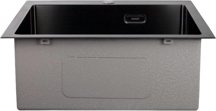 Мойка кухонная Kaiser KSM-5455 вороненая сталь