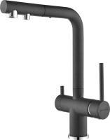Смеситель для кухни Paulmark Serpentine Se213222-DG графит Смеситель для кухни Paulmark Serpentine Se213222-DG графит