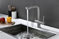 Смеситель для кухни Paulmark Serpentine Se213222-DG графит Смеситель для кухни Paulmark Serpentine Se213222-DG графит