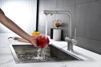 Смеситель для кухни Paulmark Serpentine Se213222-DG графит Смеситель для кухни Paulmark Serpentine Se213222-DG графит