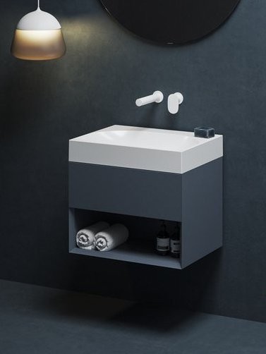 Тумба под раковину без столешницы Ravak Lite SD 60 глубоководная синяя