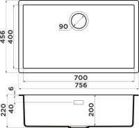 Комплект Мойка Omoikiri Yamakawa 75-U/I графит + Измельчитель Nagare slim 1250-AZ azur blue