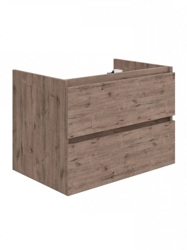 Тумба с раковиной Teymi Laina 70 темный дуб