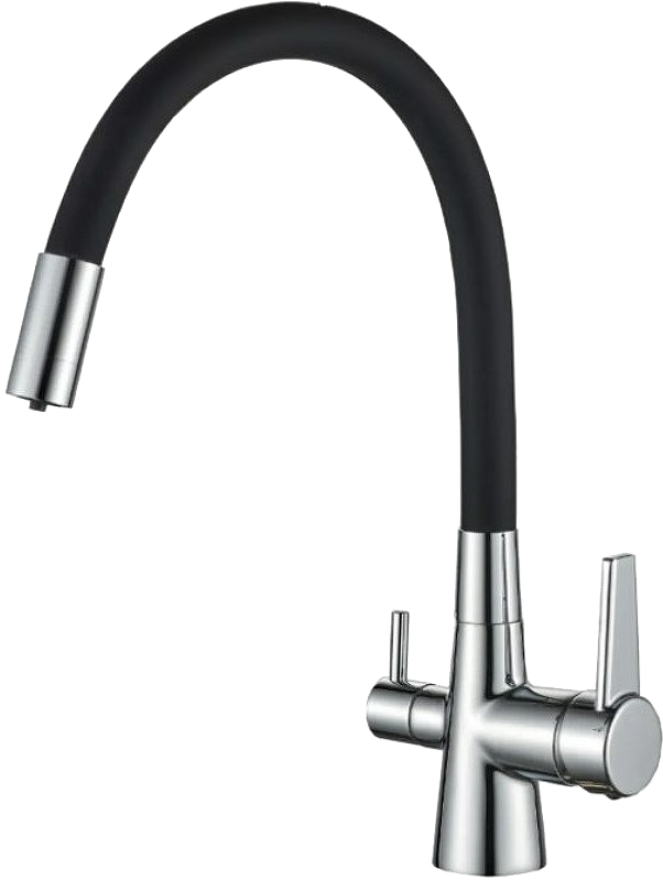 Смеситель для кухни Haiba HB858-7 черный
