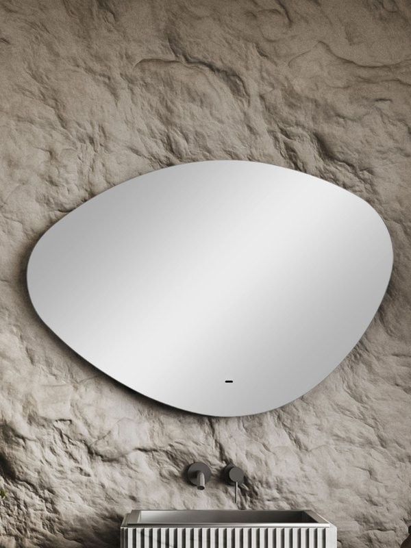 Зеркало CONTINENT Led Alma 100х70 см, сенсорное, с нейтральной подсветкой