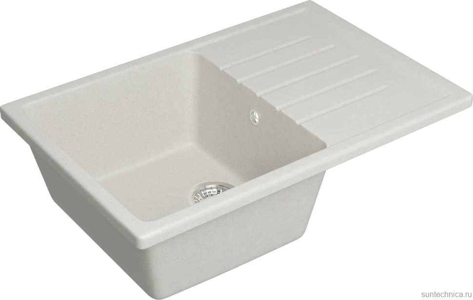 Мойка кухонная Domaci Болонья М-16-001 белая