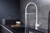 Смеситель для кухни Paulmark Magneto One Ma213188-WH белый Смеситель для кухни Paulmark Magneto One Ma213188-WH белый