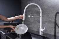 Смеситель для кухни Paulmark Magneto One Ma213188-WH белый Смеситель для кухни Paulmark Magneto One Ma213188-WH белый