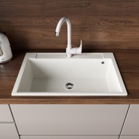 Смеситель для кухни Domaci Солерно UQ-006-04 платина