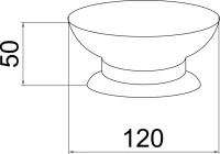 Набор Стакан Boheme Brillante 10441 + Мыльница 10440