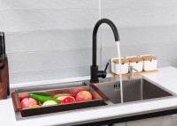 Смеситель для кухни Frap F40899-4 черный