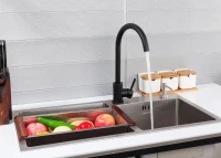 Смеситель для кухни Frap F40899-4 черный Смеситель для кухни Frap F40899-4 черный