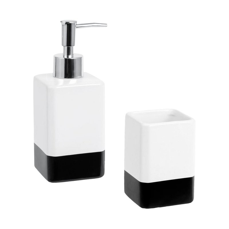 Набор Стакан Fixsen Text 230-3 + Дозатор 230-1