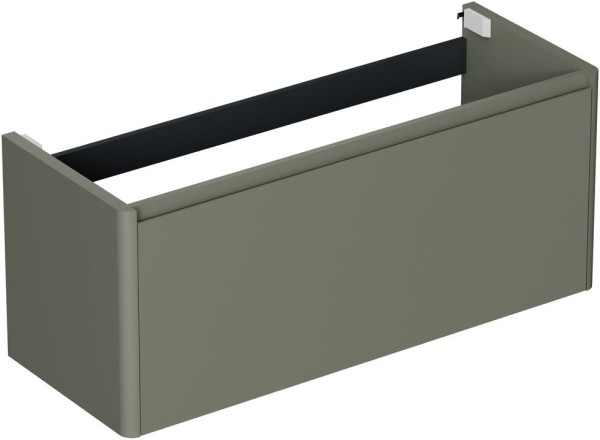 Тумба под раковину без столешницы Allen Brau Gravity 120 1 ящик, матовая олива