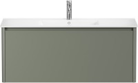 Тумба под раковину без столешницы Allen Brau Gravity 120 1 ящик, матовая олива