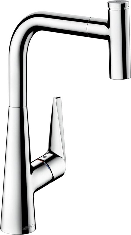 Комплект Смеситель Hansgrohe Talis Select S 72821000 + Фартук черный