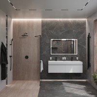 Зеркало Vigo Geometry Luxe 120