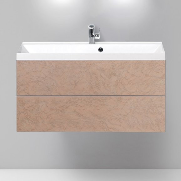 Тумба с раковиной BelBagno Regina 100 marmo rosa