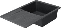 Комплект Мойка AQUATON Аманда графит + Измельчитель Bort Titan Max Power FullControl