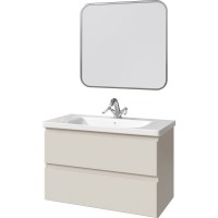 Мебель для ванной комнаты Caprigo Forte 90 подвесная, беж лайт