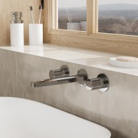 Смеситель для раковины Wasserkraft Mosel 4645 С ВНУТРЕННЕЙ ЧАСТЬЮ, хром