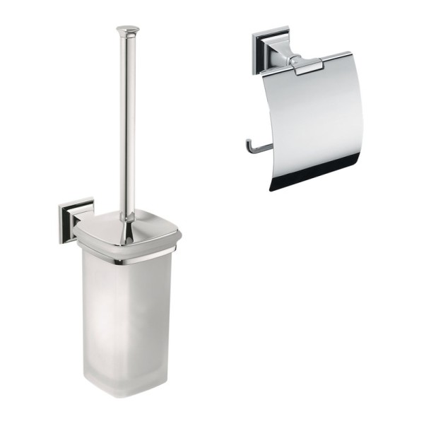 Набор Держатель Colombo Design Portofino B3291.CR + Ершик B3207, хром