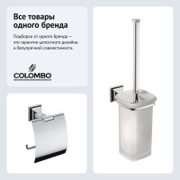 Набор Держатель Colombo Design Portofino B3291.CR + Ершик B3207, хром Набор Держатель Colombo Design Portofino B3291.CR + Ершик B3207, хром