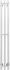 Полотенцесушитель электрический Маргроид Inaro профильный 120х12 R, белый матовый