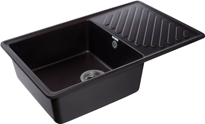Комплект Мойка GranFest Quarz Z 52 черная + Смеситель MEGA Mega