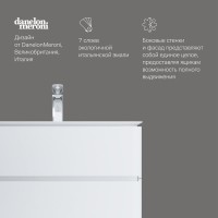 Тумба с раковиной AM.PM Sensation 80 подвесная, белый глянец